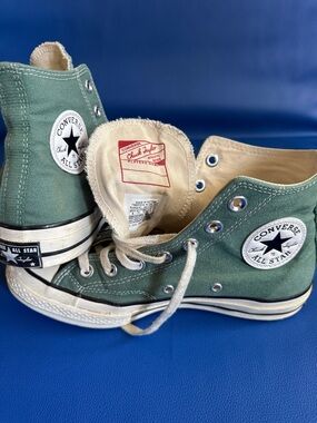 Vintage Converse Chuck Taylor All Star 70 High Top Vitality Green M-5/ W-7